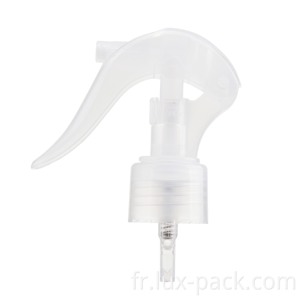 GRAND MINI MINI TRIGGER PURPRING PUBLIAGE PLUME PLASTIQUE Transparent Pulporteur de déclencheur 20/410 24/410 28/410